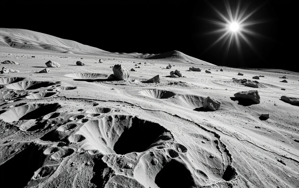 Lunar landscape